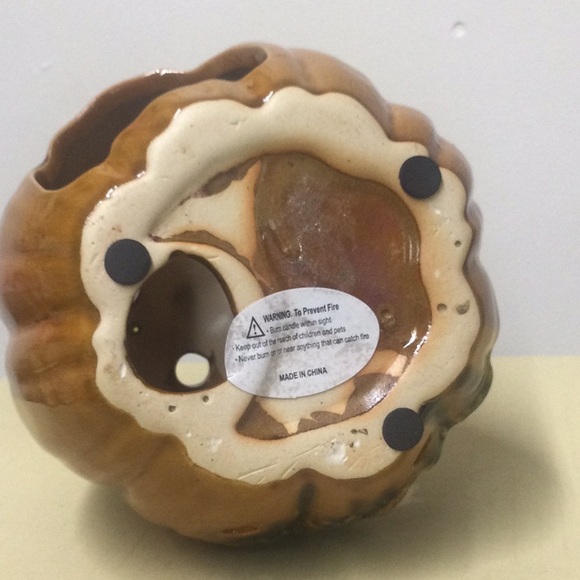 NWT Pumpkin candle holder - Picture 6 of 8